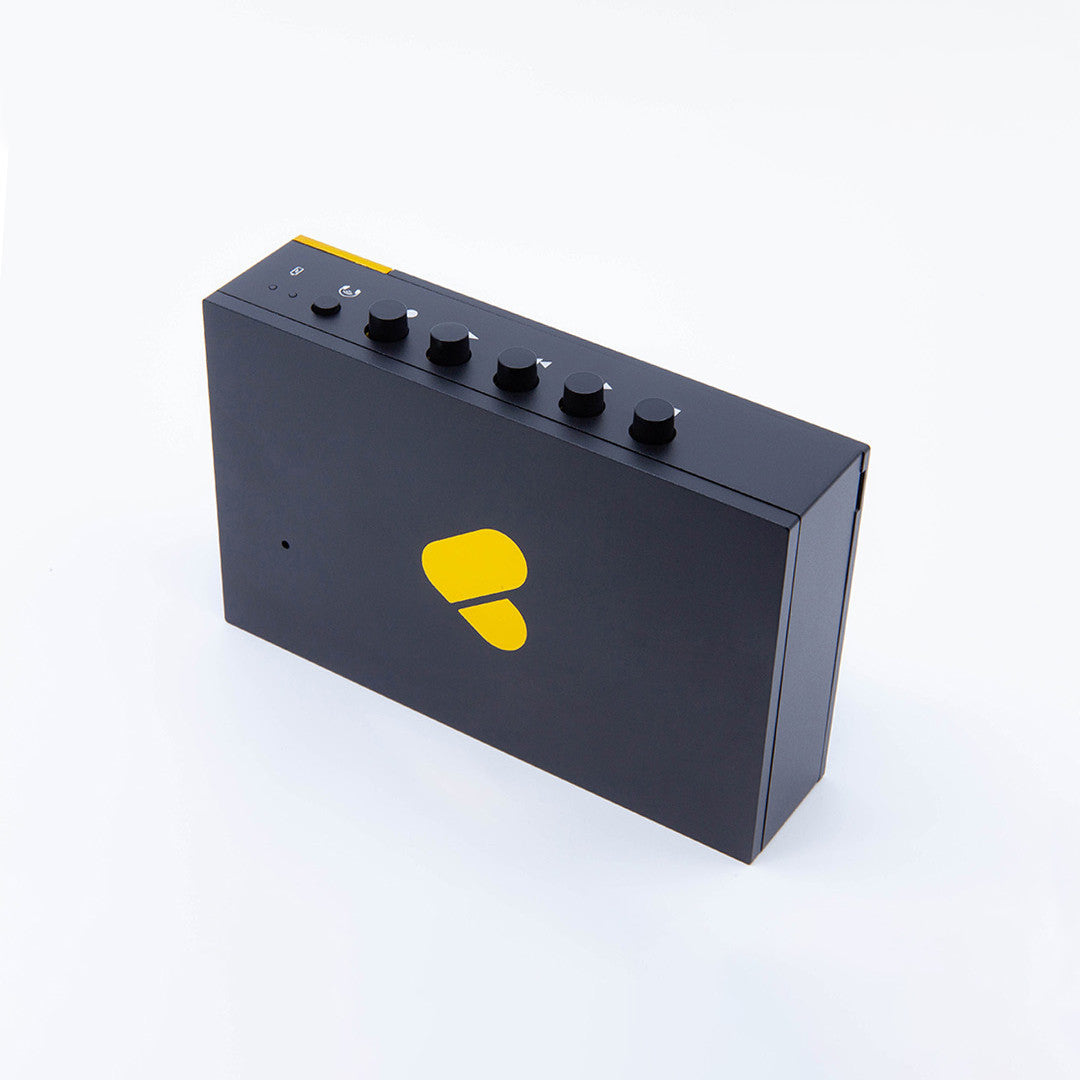 We Are Rewind Portable BT Cassette Player Black Yellow