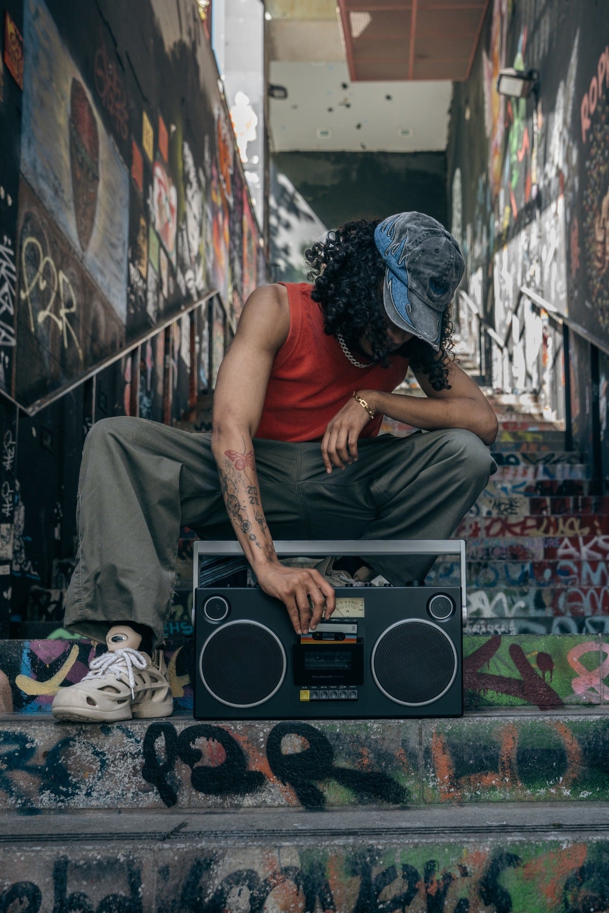 We Are Rewind GB-001 Curtis tragbarer Bluetooth-Lautsprecher