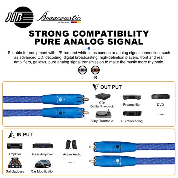 Boaacoustic Precision BLUE.RCA