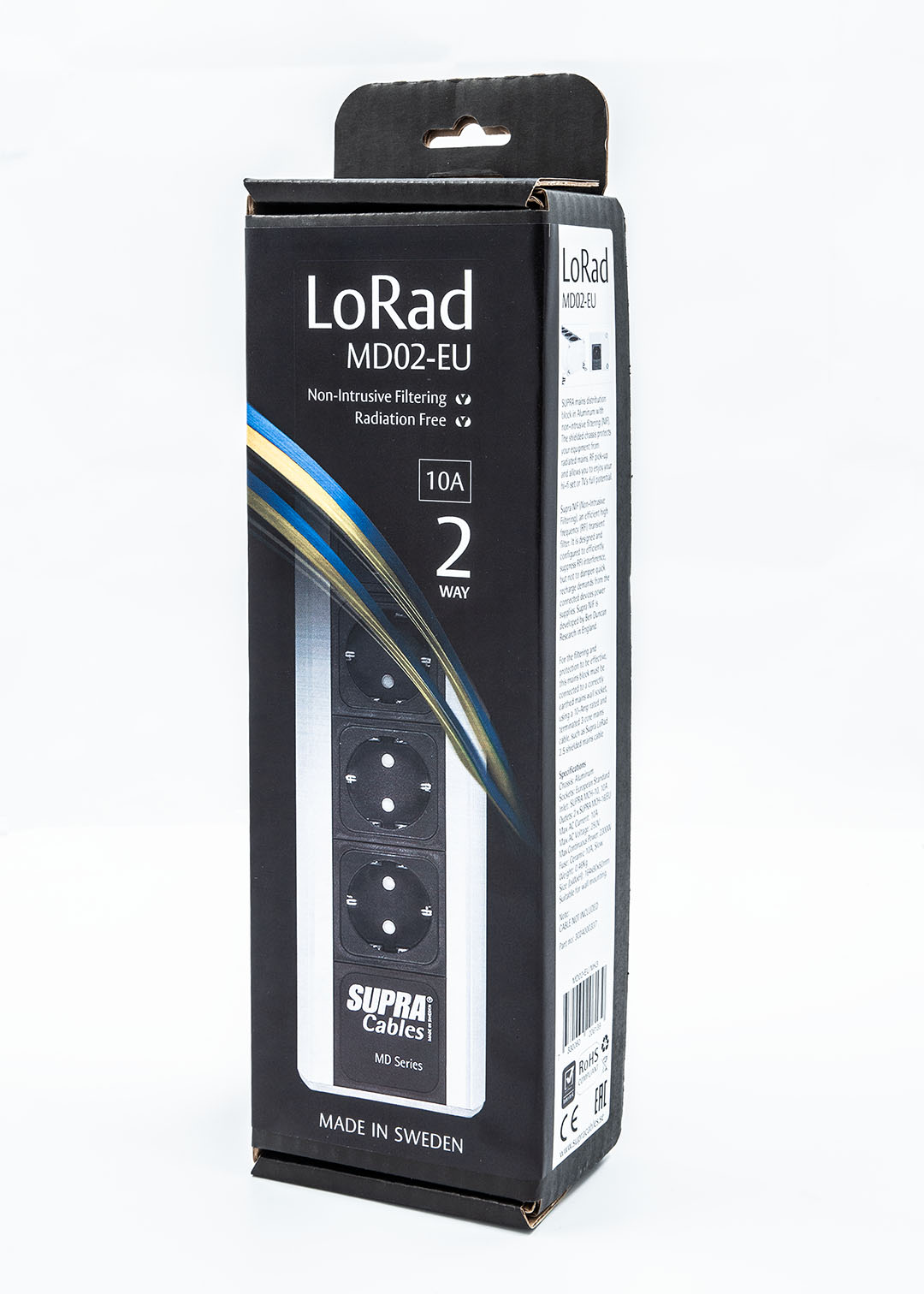 SUPRA Cables MAINS BLOCK MD02-EU