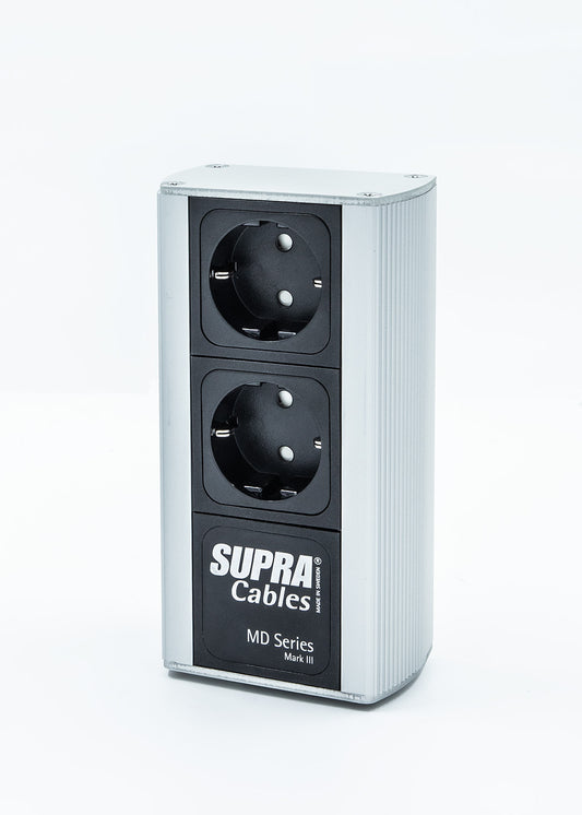 SUPRA Cables MAINS BLOCK MD02-EU SWITCH
