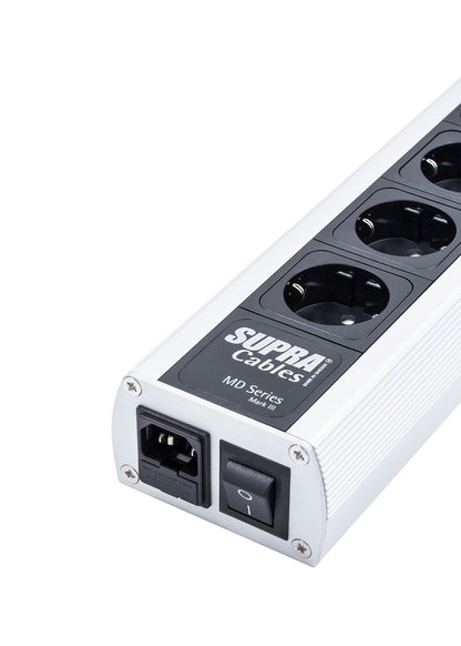 SUPRA Cables MAINS BLOCK MD02-EU SWITCH