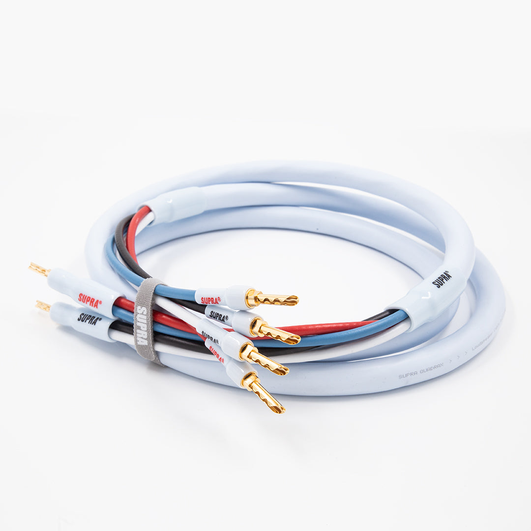 SUPRA Cables QUADRAX 4X2.0 BI-WIRE COMBICON