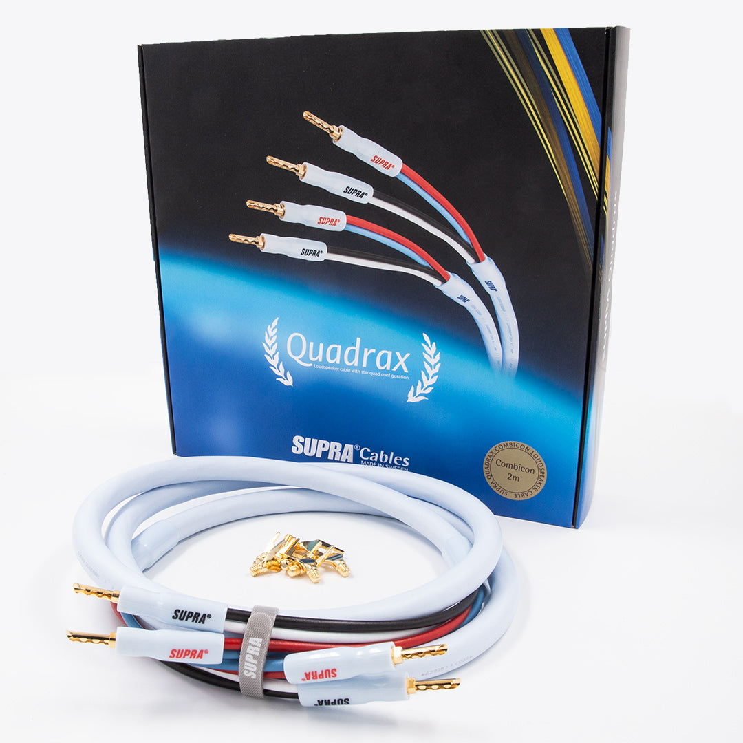 SUPRA Cables QUADRAX 2X4.0 COMBICON