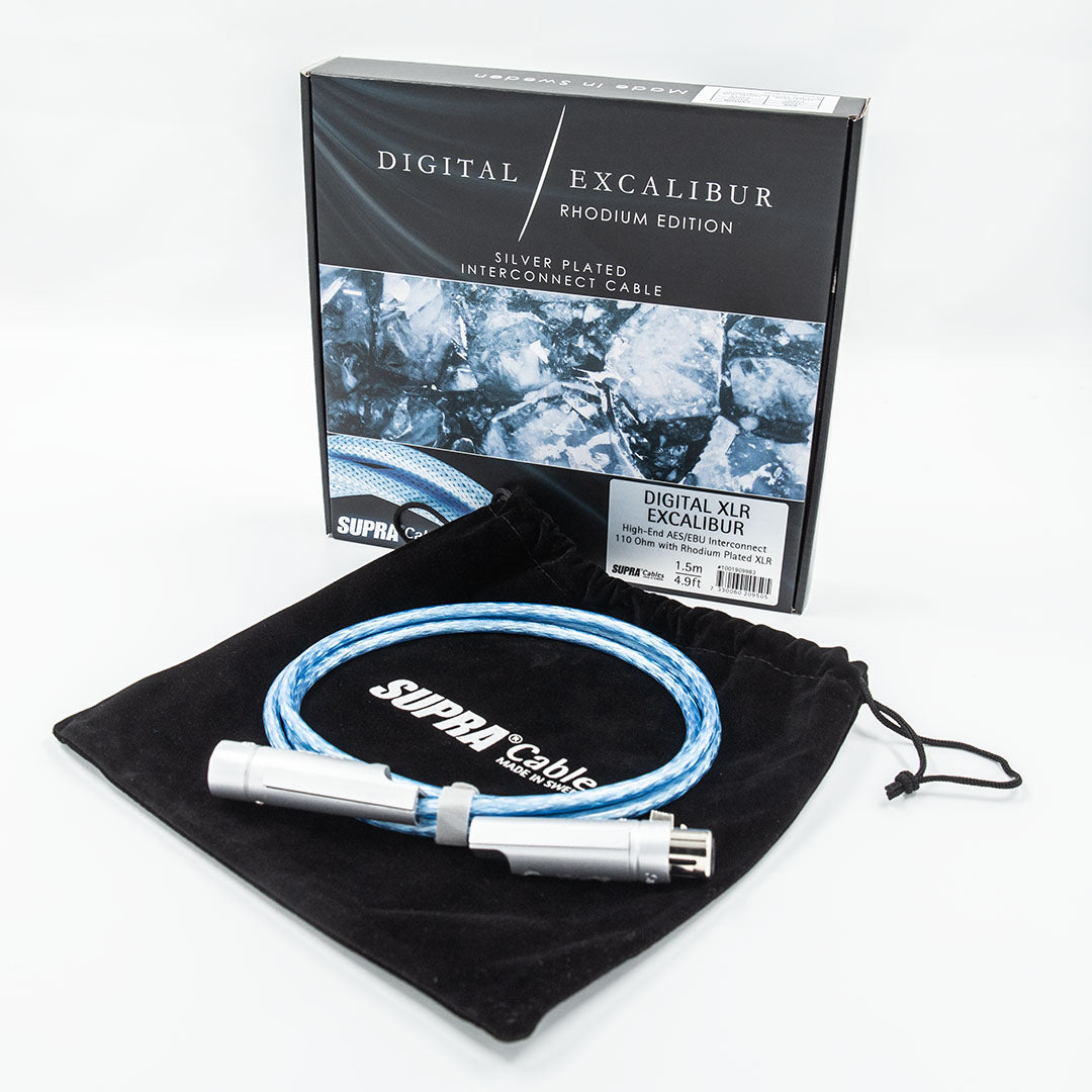 SUPRA Cables DIGITAL XLR EXCALIBUR RHODIUM