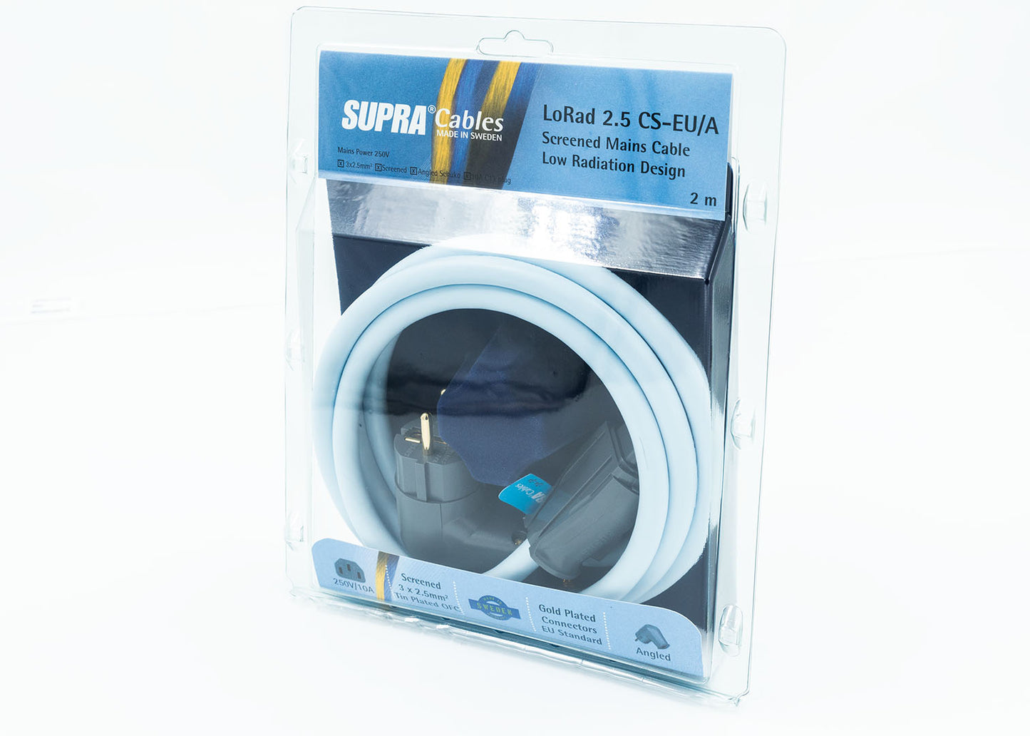 SUPRA Cables LORAD 2.5 CS-EU/ANGLED