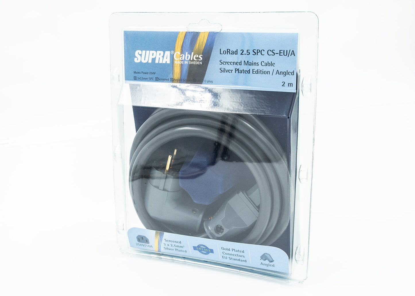SUPRA Cables LORAD 2.5 SPC CS-EU/ANGLED
